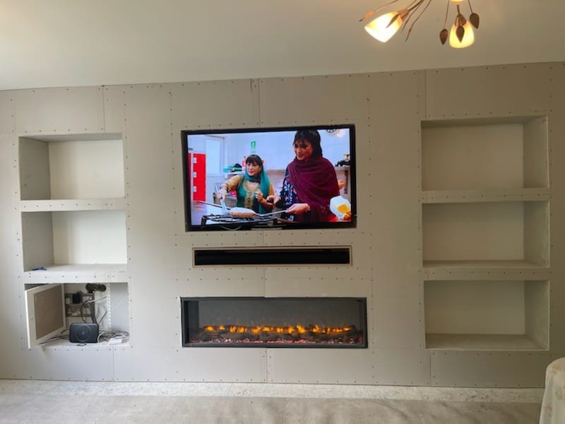 Transform Your Living Room With A Media Wall